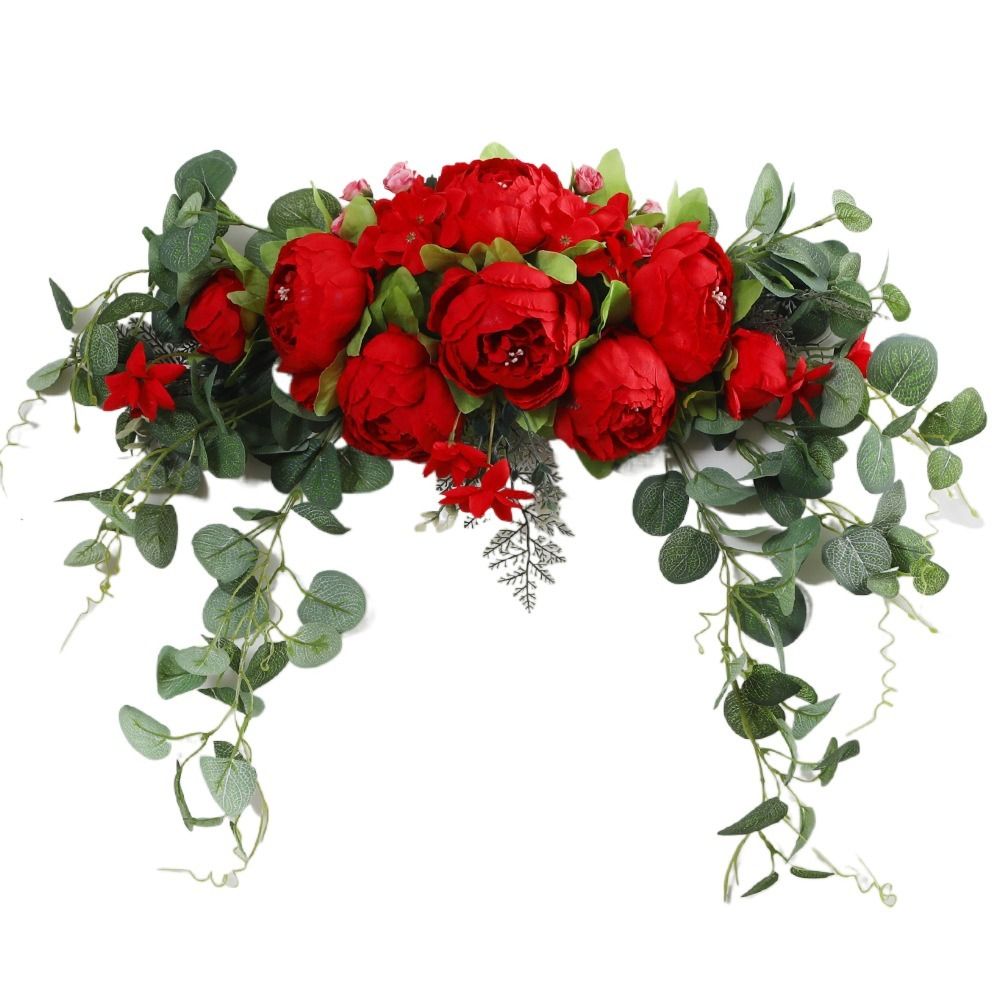 Eucalyptus Preserved - Boho ประดิษฐ์จัดงานแต่งงานดอกไม้ Eucalyptus Garland Drapes DIY