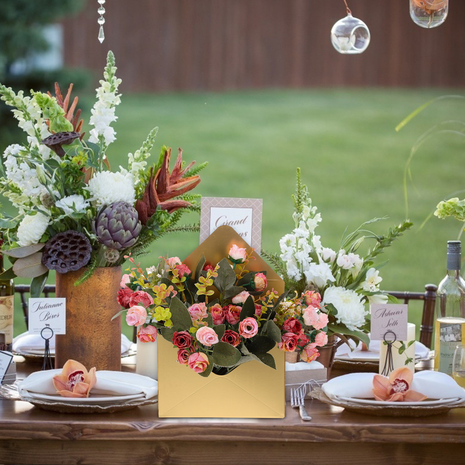 กล่องบรรจุภัณฑ์ดอกไม้ 2 ชิ้น ด - Natural Florist Supply บทวิจารณ์และราคา