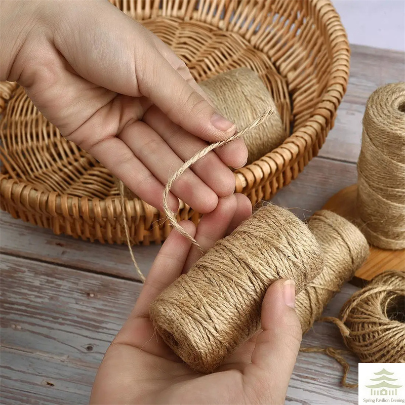 เชือกป่านธรรมชาติขนาด 2 มม. คว - Twine Jute Natural บทวิจารณ์และราคา