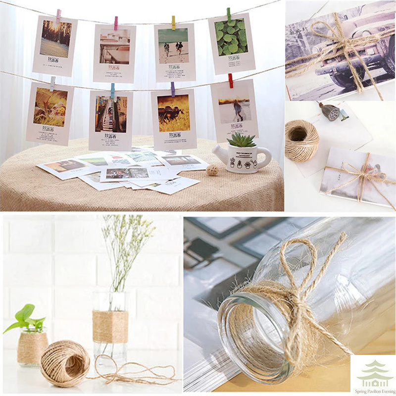 เชือกป่านธรรมชาติขนาด 2 มม. คว - Twine Jute Natural บทวิจารณ์และราคา
