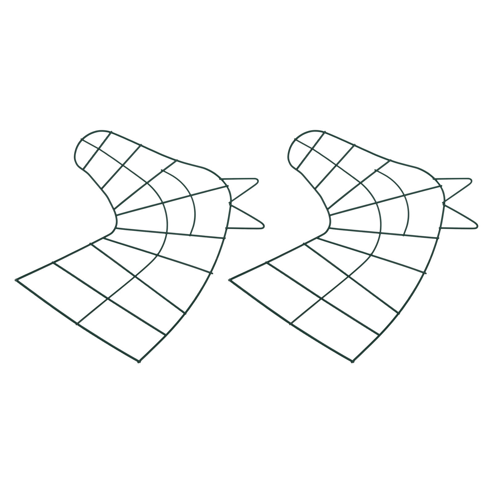 โครงพวงหรีดโลหะรูปหัวม้า 2 ชิ้ - Wreath Form Wire บทวิจารณ์และราคา