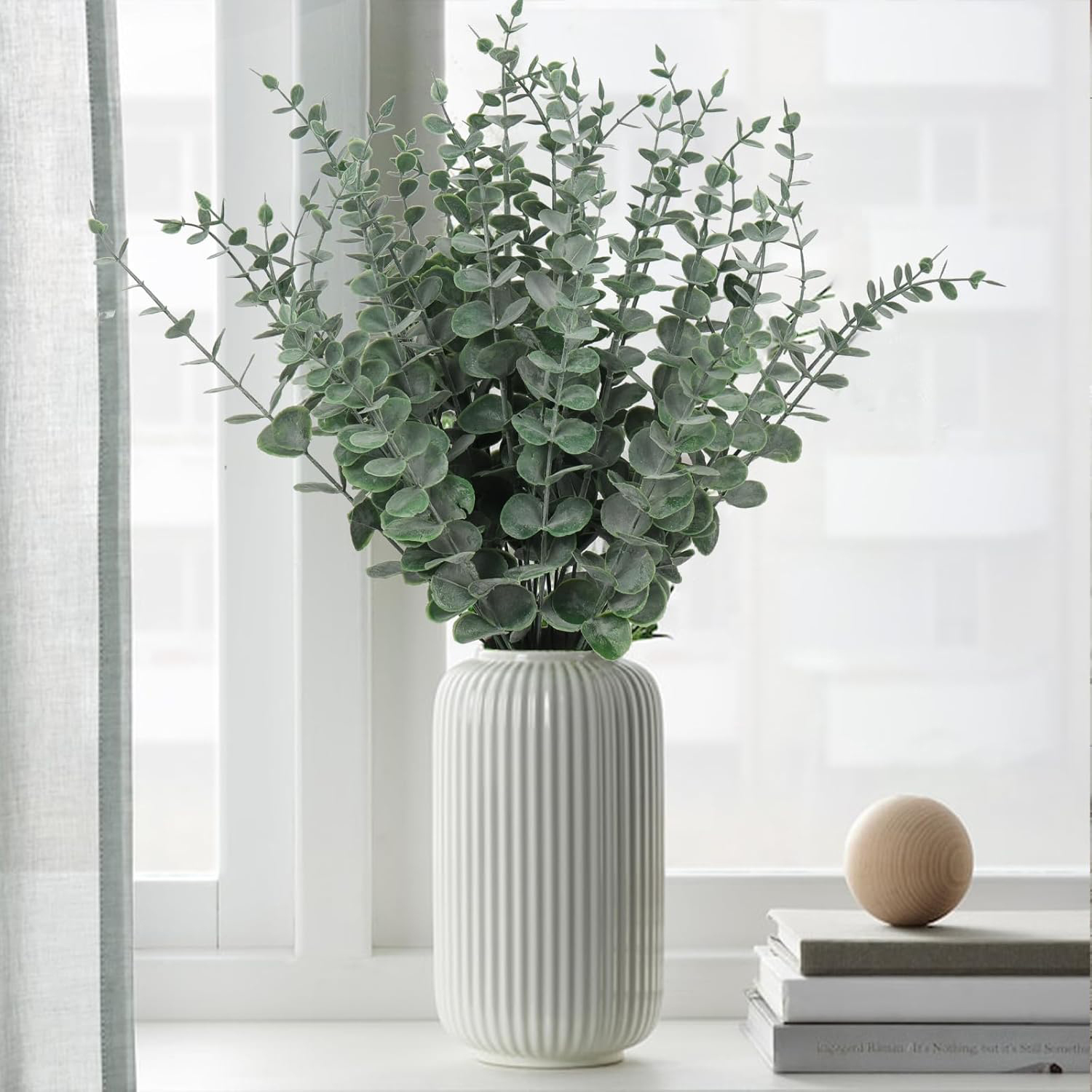 ใบยูคาลิปตัสประดิษฐ์ 10/20 ชิ้ - Eucalyptus Preserved บทวิจารณ์และราคา