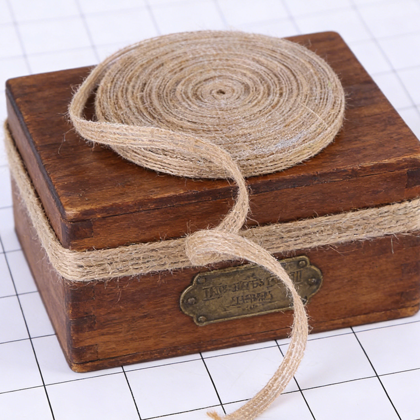 2 ม้วน ริบบิ้นป่านธรรมชาติ เชื - Twine Jute Natural บทวิจารณ์และราคา