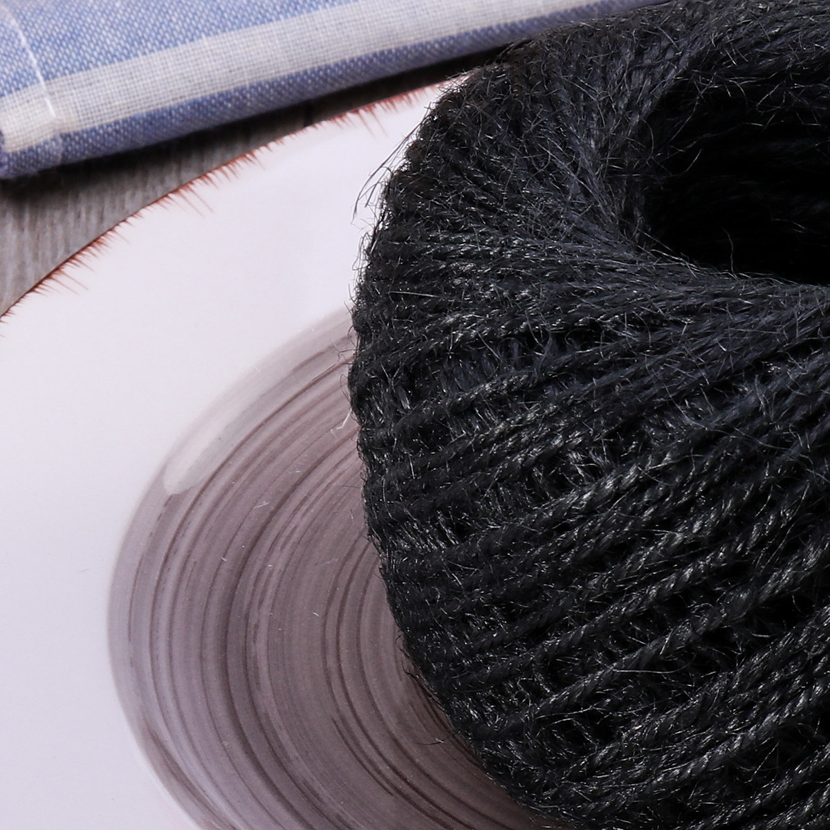 เชือกป่านธรรมชาติ เชือกปอสีดำ  - Twine Jute Natural บทวิจารณ์และราคา