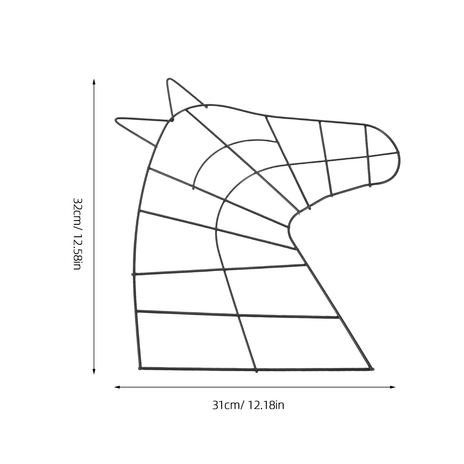2 ชิ้น โครงโลหะสำหรับทำพวงมาลั - Wreath Form Wire บทวิจารณ์และราคา