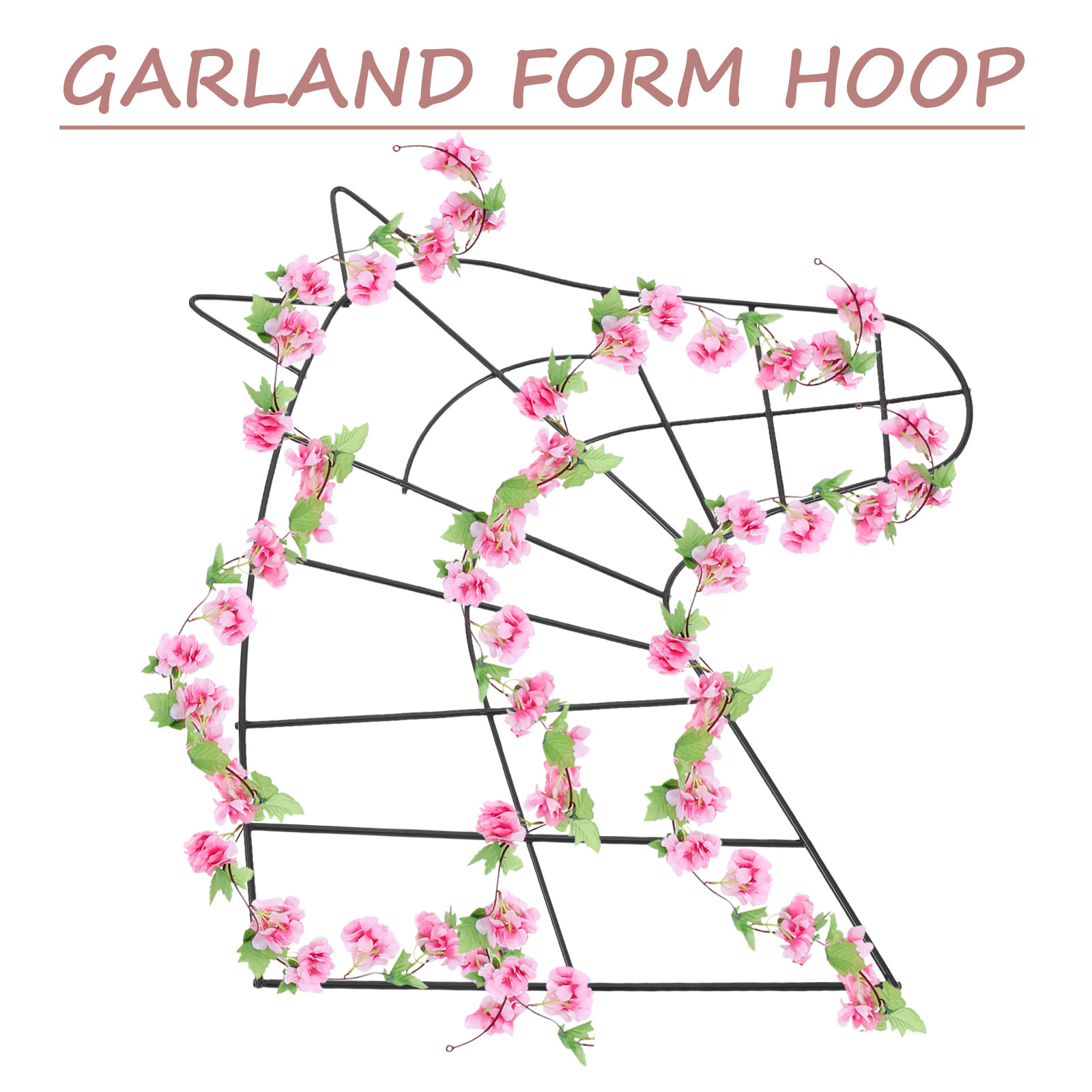 2 ชิ้น โครงโลหะสำหรับทำพวงมาลั - Wreath Form Wire บทวิจารณ์และราคา