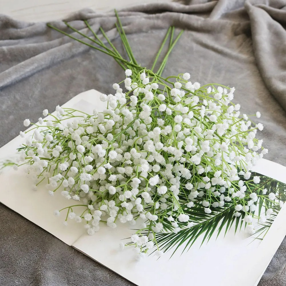 ดอกยิปโซฟิลลาประดิษฐ์ 108 หัว  - Eucalyptus Preserved บทวิจารณ์และราคา